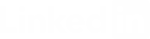 Linkedin white logo
