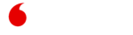 vodafone white logo
