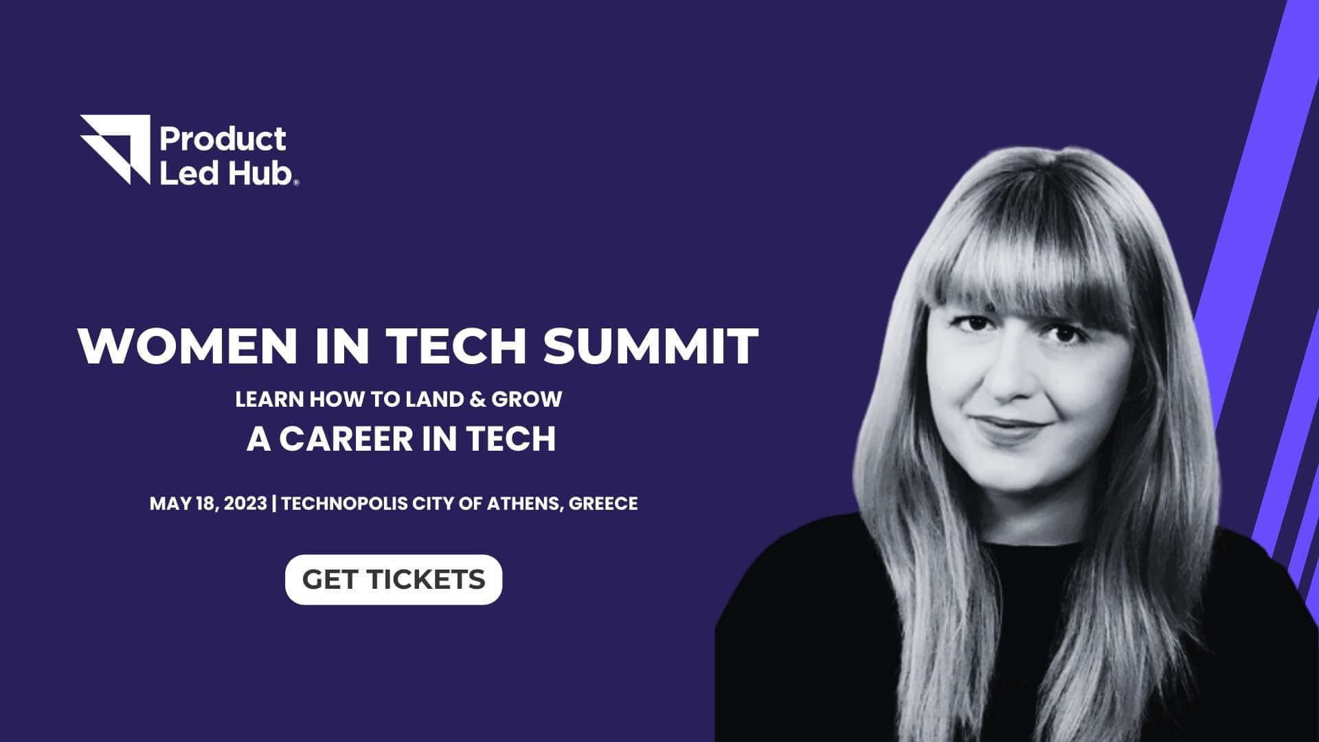 Women in Tech Summit by ProductLed Hub