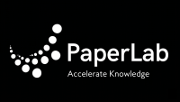PaperLab logo black and white letters